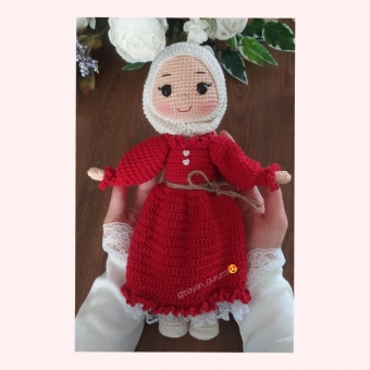 Amigurumi Tesettürlü Bebek