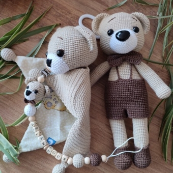 Amigurumi Ayıcık set