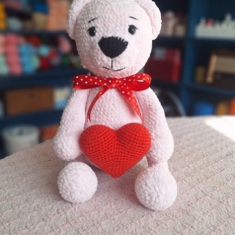 Amigurumi Aşık ayı