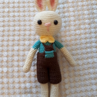 Amigurumi Erkek Tavşan