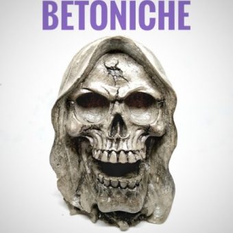 Beton Obje - Skull